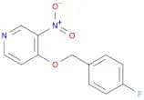 Pyridine, 4-[(4-fluorophenyl)methoxy]-3-nitro-