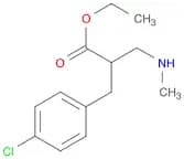 ETHYL 3-(4-CHLORO-PHENYL)-2-METHYLAMINOMETHYL-PROPIONATE