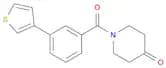 1-(3-Thiophen-3-yl-benzoyl)-piperidin-4-one