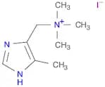 1H-Imidazole-4-methanaminium, N,N,N,5-tetramethyl-, iodide