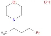 Morpholine, 4-(3-bromo-1-methylpropyl)-, hydrobromide