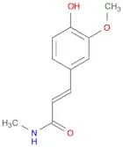 2-Propenamide, 3-(4-hydroxy-3-methoxyphenyl)-N-methyl-, (E)-