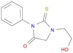 4-Imidazolidinone, 1-(2-hydroxyethyl)-3-phenyl-2-thioxo-