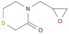 3-Thiomorpholinone, 4-(oxiranylmethyl)-