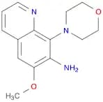7-Quinolinamine, 6-methoxy-8-(4-morpholinyl)-