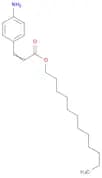 2-Propenoic acid, 3-(4-aminophenyl)-, dodecyl ester