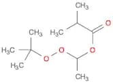 Propanoic acid, 2-methyl-, 1-[(1,1-dimethylethyl)dioxy]ethyl ester
