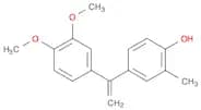Phenol, 4-[1-(3,4-dimethoxyphenyl)ethenyl]-2-methyl-