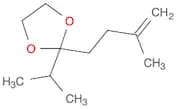 1,3-Dioxolane, 2-(3-methyl-3-butenyl)-2-(1-methylethyl)-