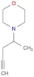 Morpholine,  4-(1-methyl-3-butynyl)-  (9CI)