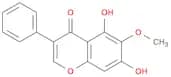 4H-1-Benzopyran-4-one, 5,7-dihydroxy-6-methoxy-3-phenyl-