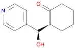 Cyclohexanone, 2-[(R)-hydroxy-4-pyridinylmethyl]-, (2S)-