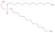 Phosphonic acid, (2-hydroxyethyl)-, didodecyl ester