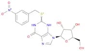 Xanthosine, 2-S-[(3-nitrophenyl)methyl]-2-thio-