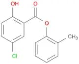 Benzoic acid, 5-chloro-2-hydroxy-, 2-methylphenyl ester