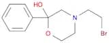 4-(2-bromoethyl)-2-phenylmorpholin-2-ol