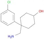 4-(Aminomethyl)-4-(3-chlorophenyl)cyclohexanol