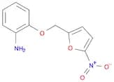 Benzenamine, 2-[(5-nitro-2-furanyl)methoxy]-