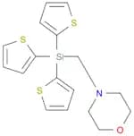 Morpholine, 4-[(tri-2-thienylsilyl)methyl]-
