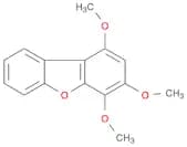 Dibenzofuran, 1,3,4-trimethoxy-