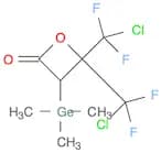 2-Oxetanone, 4,4-bis(chlorodifluoromethyl)-3-(trimethylgermyl)-