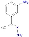 Ethanone, 1-(3-aminophenyl)-, hydrazone