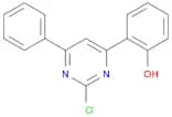 Phenol, 2-(2-chloro-6-phenyl-4-pyrimidinyl)-