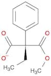Propanedioic acid, ethylphenyl-, monomethyl ester, (S)-