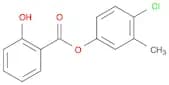 Benzoic acid, 2-hydroxy-, 4-chloro-3-methylphenyl ester