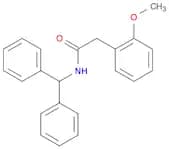 Benzeneacetamide, N-(diphenylmethyl)-2-methoxy-