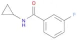 Benzamide, N-cyclopropyl-3-fluoro-