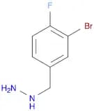 [(3-bromo-4-fluorophenyl)methyl]hydrazine