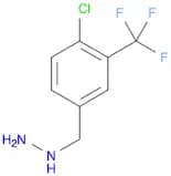 (4-Chloro-3-(trifluoromethyl)benzyl)hydrazine