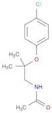 N-[2-(4-CHLOROPHENOXY)-2-METHYL-PROPYL]ACETAMIDE