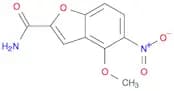2-Benzofurancarboxamide, 4-methoxy-5-nitro-