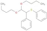 Benzene, [(2,2-dibutoxy-1-phenylethyl)thio]-