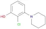 Phenol, 2-chloro-3-(1-piperidinyl)-