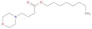 4-Morpholinebutanoic acid, octyl ester