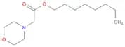 4-Morpholineacetic acid, octyl ester
