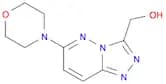 1,2,4-Triazolo[4,3-b]pyridazine-3-methanol, 6-(4-morpholinyl)-