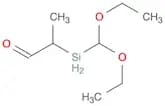 Propanal, 2-(diethoxymethylsilyl)-