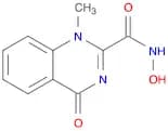 2-Quinazolinecarboxamide, 1,4-dihydro-N-hydroxy-1-methyl-4-oxo-