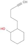 2-(pent-4-yn-1-yl)cyclohexan-1-ol