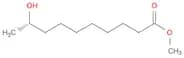 Decanoic acid, 9-hydroxy-, methyl ester, (S)-
