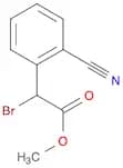 Methyl 2-bromo-2-(2-cyanophenyl)-acetate