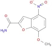 2-Benzofurancarboxamide, 7-methoxy-4-nitro-