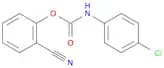 Carbamic acid, (4-chlorophenyl)-, 2-cyanophenyl ester