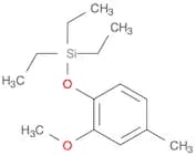 Silane, triethyl(2-methoxy-4-methylphenoxy)-