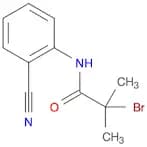 Propanamide, 2-bromo-N-(2-cyanophenyl)-2-methyl-