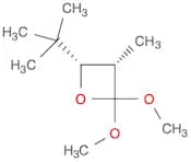Oxetane, 4-(1,1-dimethylethyl)-2,2-dimethoxy-3-methyl-, cis-